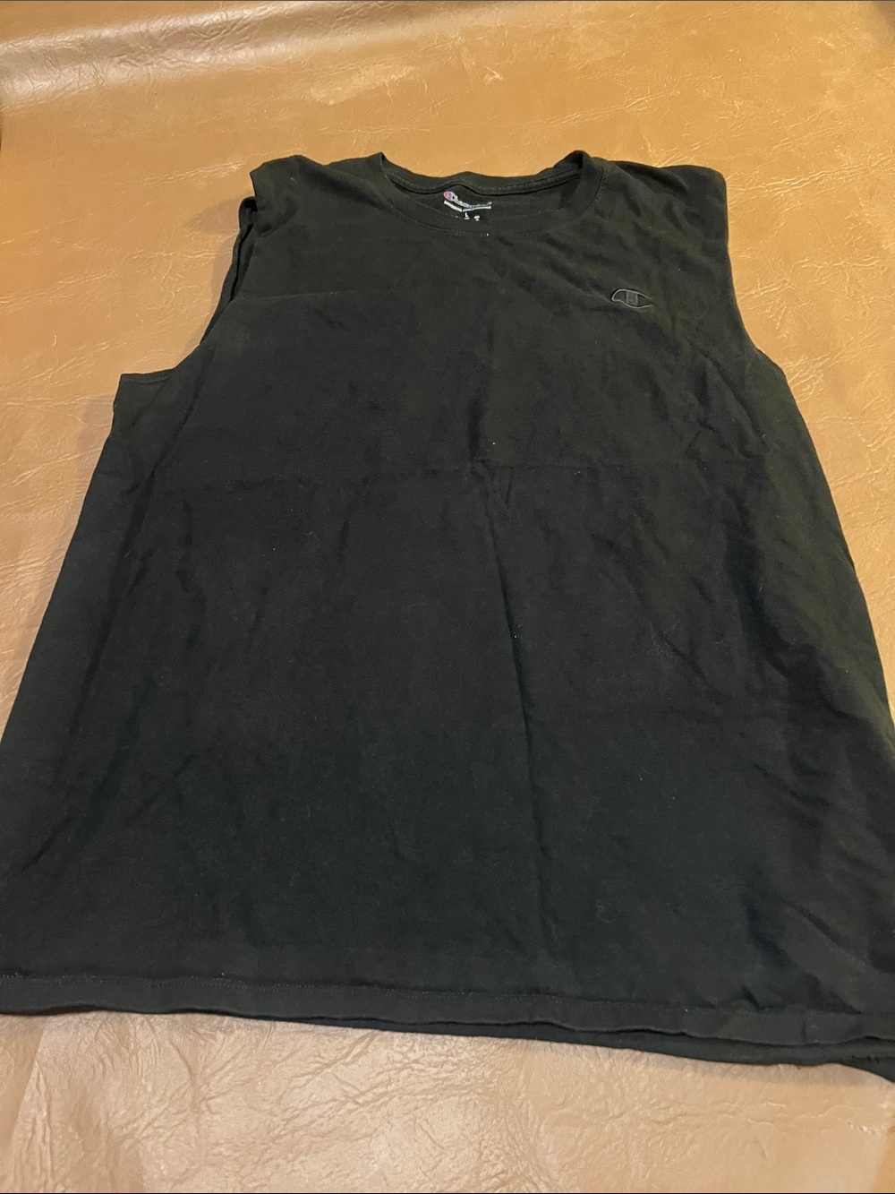 Champion Black Sleeveless Athletic Tank Top